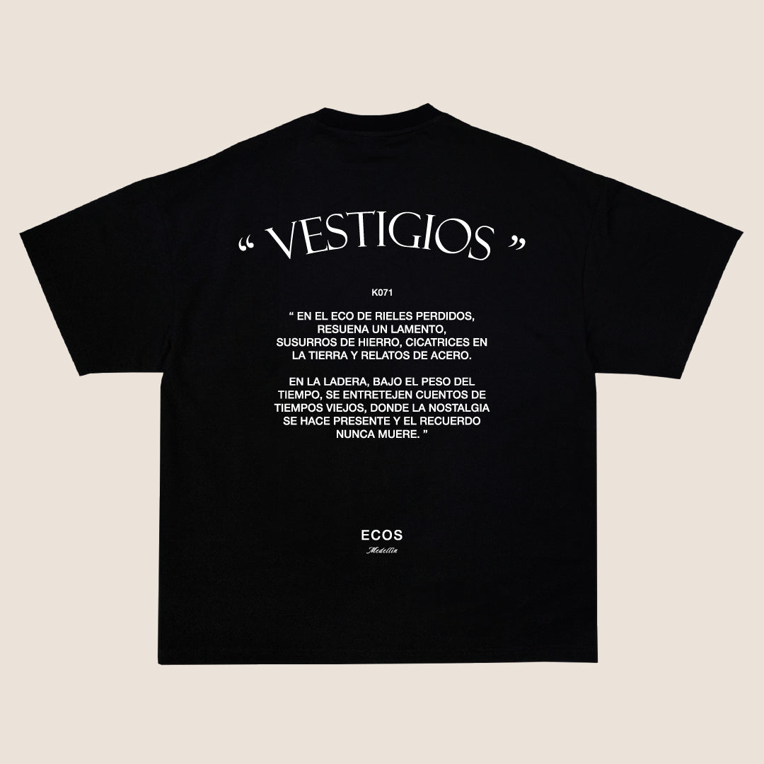 CAMISETA OVERSIZE VESTIGIOS K071