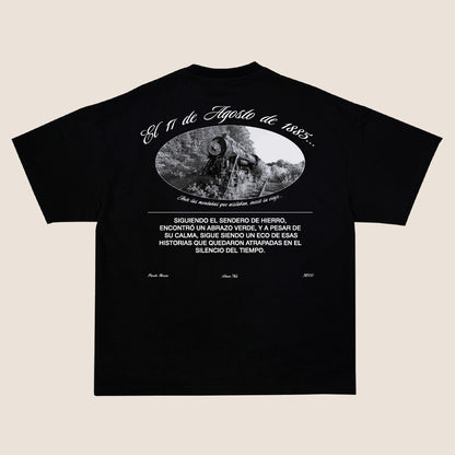 CAMISETA OVERSIZE VESTIGIOS K000